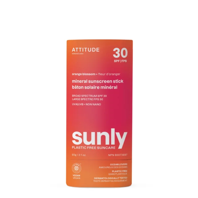 sunly mineral sunscreen stick - plastic free