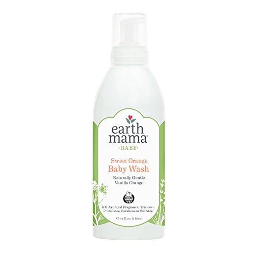 earth mama baby wash