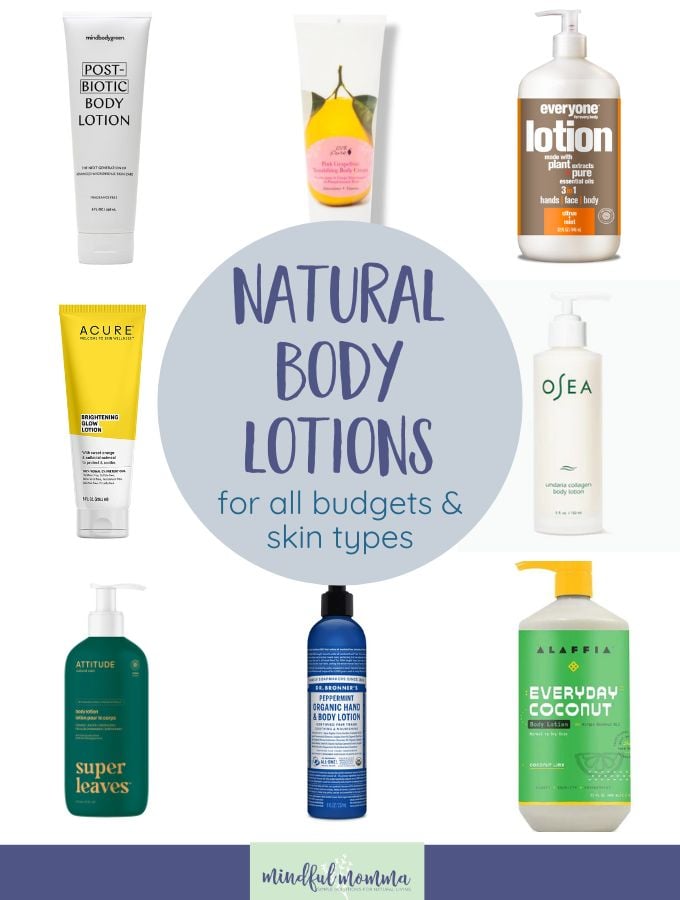 Natural body lotions for all budgets and skin types