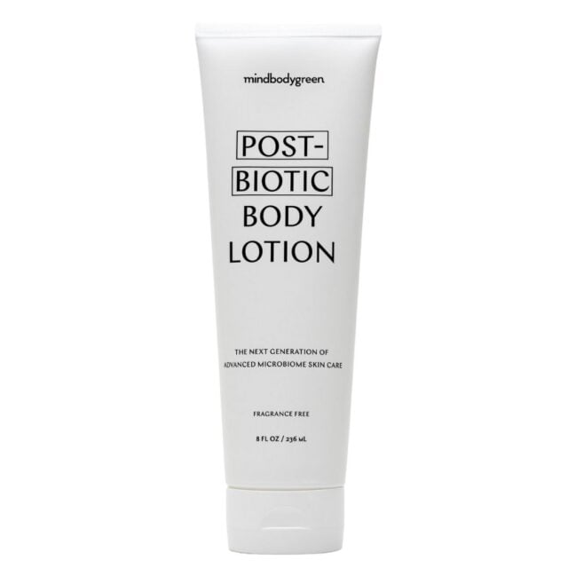 mbg post biotic body lotion