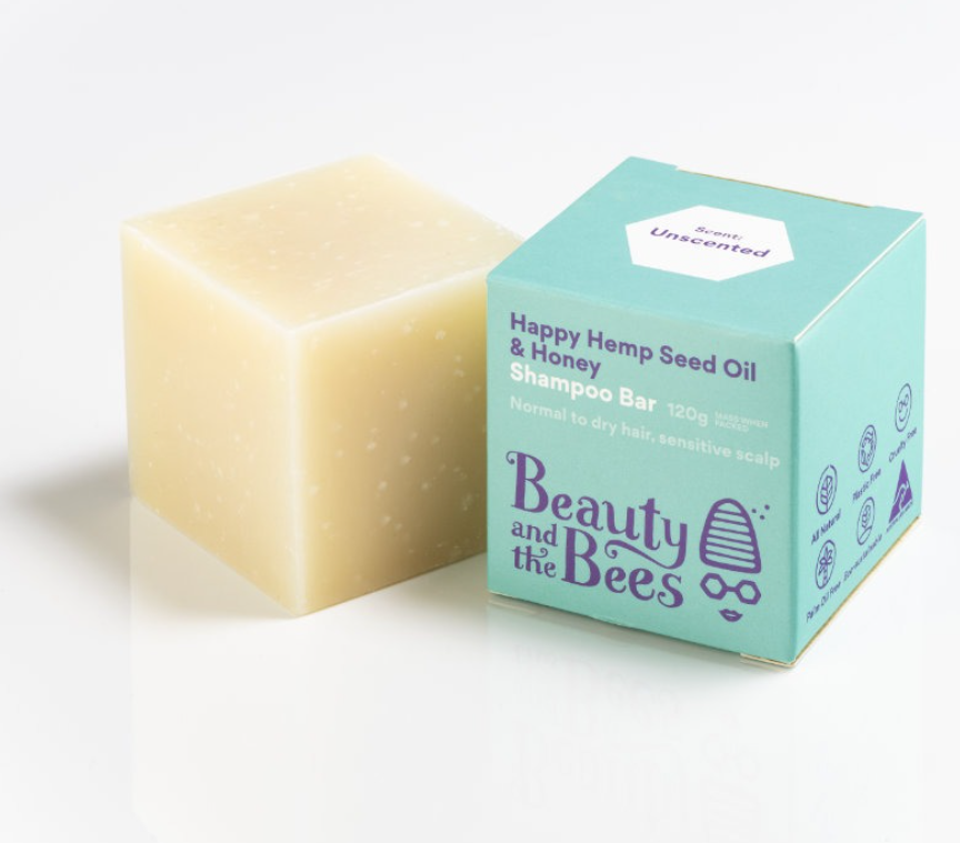 beauty and the bees shampoo bar