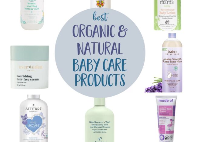 The Best All Pure Little one Merchandise